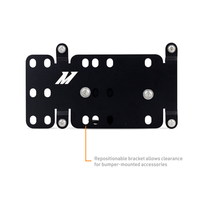 Mishimoto 2011+ Ford F-250/F-350 License Plate Relocation Bracket - MMLP-F2D-11