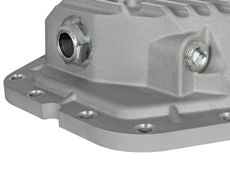 aFe Power Rear Diff Cover Raw Finish 2017 Ford F-350/F-450 V8 6.7L (td) Dana M300-14 (Dually) - 46-70380