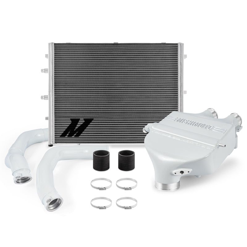 Mishimoto 15-20 BMW F8X M3/M4 Performance Air-to-Water Intercooler Power Pack - Alpine White - MMB-F80-PPCAW