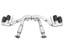 Load image into Gallery viewer, AWE Tuning 2020 Chevrolet Corvette (C8) Track Edition Exhaust - Quad Diamond Black Tips - 3020-43086