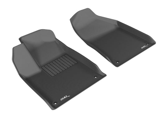 3D MAXpider 2015-2017 Chrysler 200 Kagu 1st Row Floormat - Black - L1CY00311509