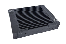 CSF Universal Large Single-Pass Oil Cooler - M22 x 1.5 - 12in L x 9.33in H x 2.16in W - 8371
