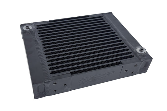 CSF Universal Large Single-Pass Oil Cooler - M22 x 1.5 - 12in L x 9.33in H x 2.16in W - 8371