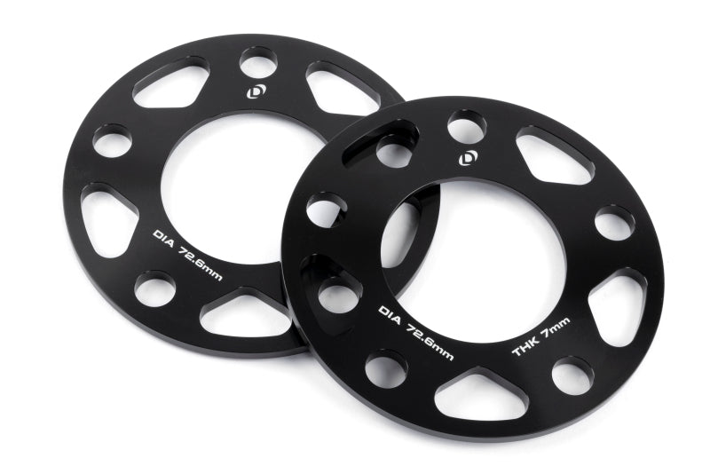 Dinan Wheel Spacers - 5x120 - 72.6mm CB - 7mm Thick (Set of 2) - D210-2037