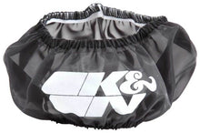 Load image into Gallery viewer, K&amp;N Drycharger Wrap Black 159mm Base 178mm Top 92mm H - HD-0700DK