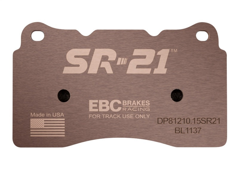 EBC Racing 17-21 Honda Civic Type-R (FK8) SR-21 Sintered Race Front Brake Pads - DP81210.15SR21