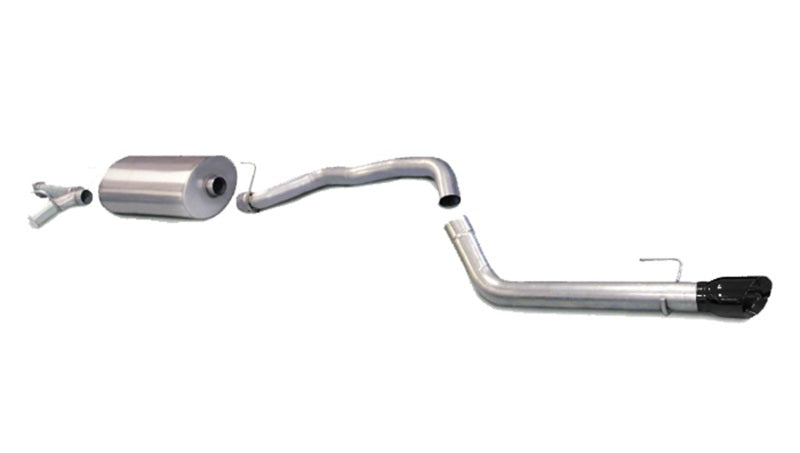 Corsa 2008-2017 Toyota Sequoia 5.7L V8 Touring Cat-Back Exhaust w/Black 4in Tip - 14573BLK