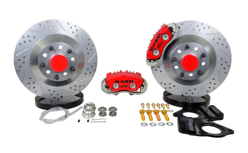 Baer Brakes Applications Using Mustang II Spindles 13in Classic Series Front Brake Kit - 4261593R
