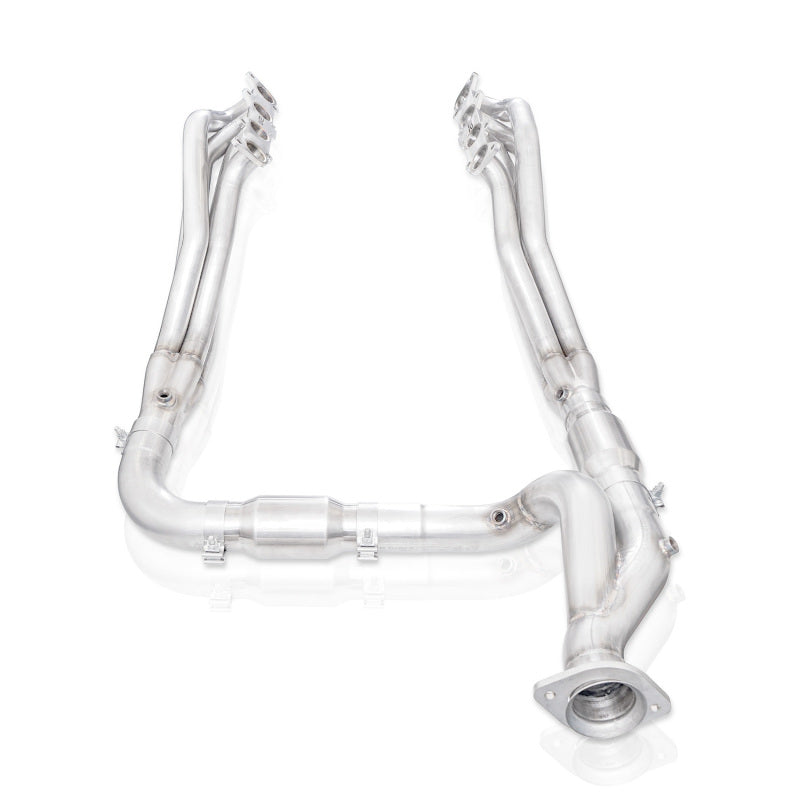 Stainless Works 15-19 Ford F-150 5.0L Catted Factory Connect Headers 1-7/8in Primaries 3in Collector - FT18HCATY