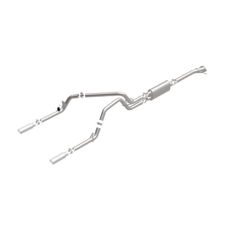 MagnaFlow Stainless Cat-Back Exhaust 2015 Chevy Colorado/GMC Canyon Dual Split Rear Exit 3.5in - 19019