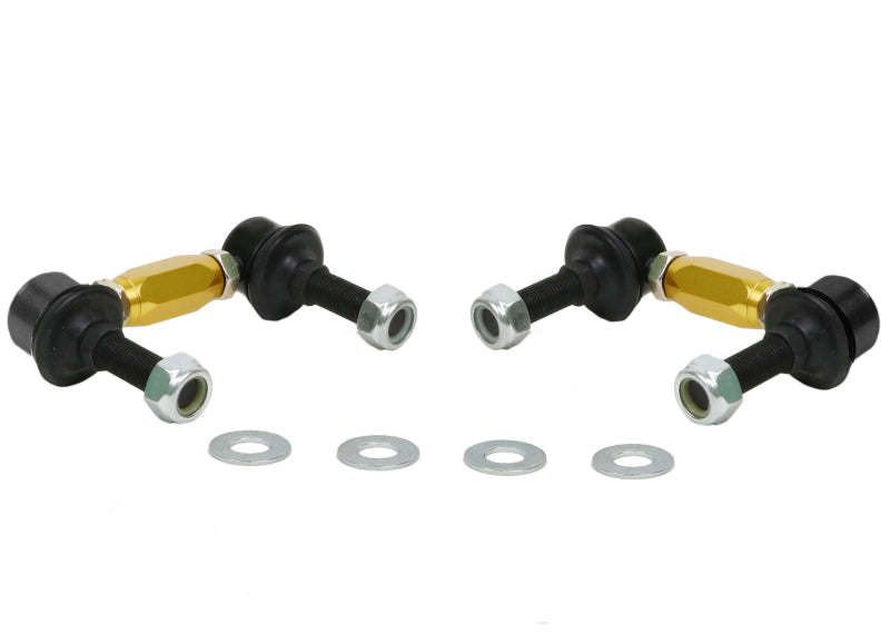 Whiteline Universal Sway Bar Link Assembly Heavy Duty Adjustable Ball/Ball Style - KLC180-090