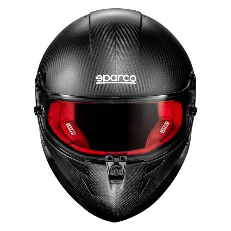 SPARCO Stealth RF Carbon Helmet - Medium/Large - Red - BRH0003B0R010ML