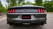 Load image into Gallery viewer, Corsa 2015-2017 Ford Mustang GT 5.0 3in Axle Back Exhaust Black Dual Tips (Touring) - 14329BLK