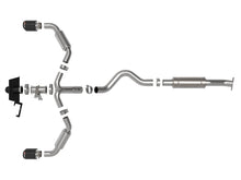Load image into Gallery viewer, aFe 23-24 Toyota GR Corolla L3 1.6L (t) Gemini XV 3in to 2-1/2in CatBack Exhaust w/Carbon Fiber Tips - 49-36067-C