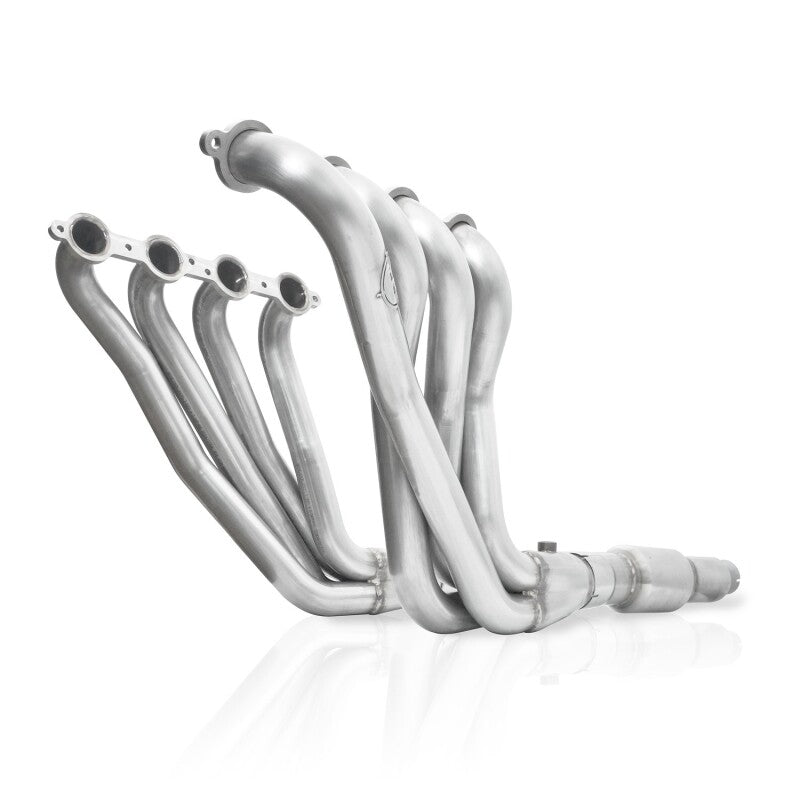 Stainless Works 2008-09 Pontiac G8 GT Headers 1-7/8in Primaries 2-1/2in Lead Factory Connect w/ Cats - PG8HCATSTFC