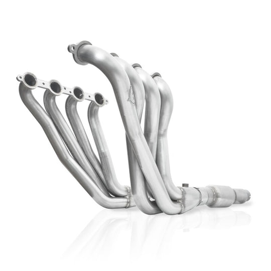 Stainless Works 2008-09 Pontiac G8 GT Headers 1-7/8in Primaries 2-1/2in Lead Factory Connect w/ Cats - PG8HCATSTFC