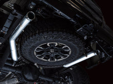 Load image into Gallery viewer, AWE Tuning 22-23 GMC Sierra 1500 AT4X 6.2L 0FG Catback Split Dual (Flat Bumper) - Bashguard(No Tips) - 3015-31972