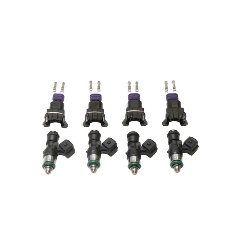 DeatschWerks Set of 4 1500cc/min For The Fitech/Holley Sniper TBI Units - 16M-19-1500-4