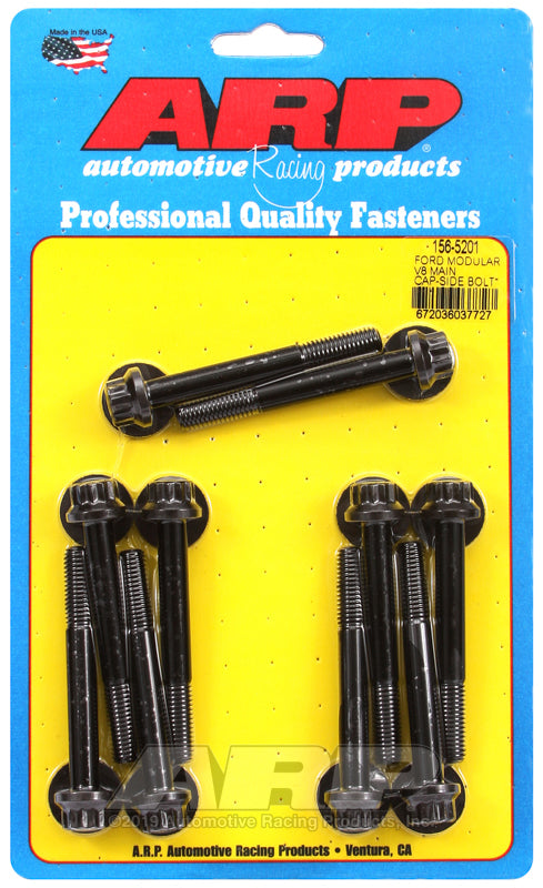 ARP Ford Modular V8 Main Cap-Side Bolt (Early Cast Iron Block) M8 Main Bolt Kit - 156-5201