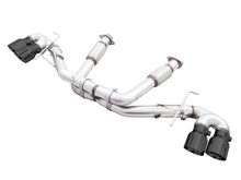 Load image into Gallery viewer, AWE Tuning 2020 Chevrolet Corvette (C8) Track Edition Exhaust - Quad Diamond Black Tips - 3020-43086