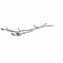 Load image into Gallery viewer, MagnaFlow 13 Chevy Camaro V8 6.2L S/C Quad Split Rear Exit Cat Back Perf Exhaust - 15053