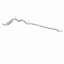 Load image into Gallery viewer, MagnaFlow 12-14 Jeep Wrangler 4dr Single Straight Rear P/S Exit Stainless C/B Performance Exhaust - 15117