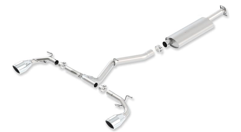 Borla 13-15 Scion FR-S 2.0L 4cyl 6spd / 13 Subaru BRZ 2.0L 4cyl 6spd SS Catback Exhaust - 140496