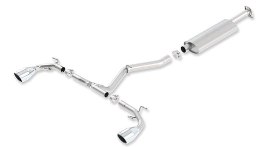 Borla 13-15 Scion FR-S 2.0L 4cyl 6spd / 13 Subaru BRZ 2.0L 4cyl 6spd SS Catback Exhaust - 140496