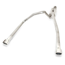 Load image into Gallery viewer, Stainless Works 2006-09 Trailblazer SS 6.0L 2-1/2in Chambered Exhaust Y-Pipe Side Bumper Exit - TBTDCB