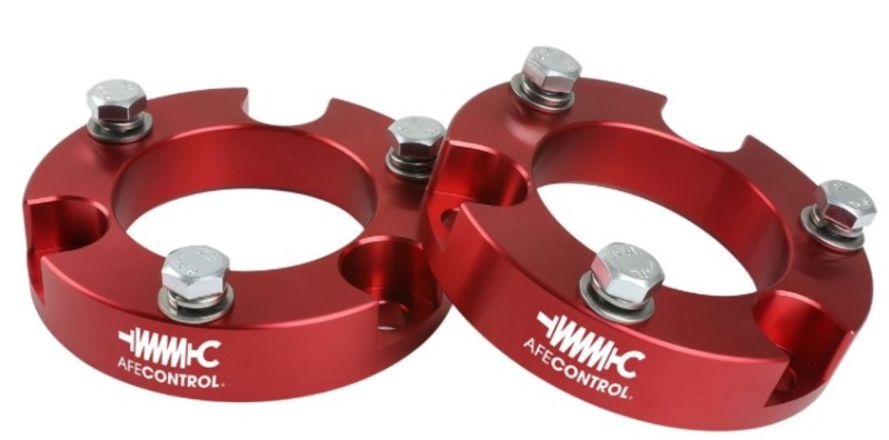 aFe CONTROL 2.0 IN Leveling Kit 05-21 Toyota 4Runner/FJ Cruiser/Tacoma - Red - 416-72T001-R