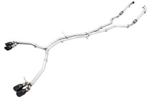 Load image into Gallery viewer, AWE Tuning Audi B9 S4 Track Edition Exhaust - Non-Resonated (Black 102mm Tips) - 3010-43048