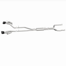 Load image into Gallery viewer, MagnaFlow 20-21 Ford Explorer 3.0L V6 Dual Exit Quad Black Chrome Tip Street Series Cat-Back Exhaust - 19515
