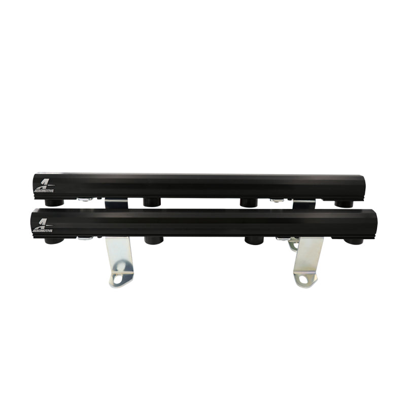 Aeromotive 96-98.5 Ford Mustang Cobra 4.6L DOHC Fuel Rails - Black - 14185