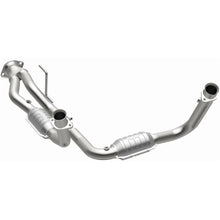 Load image into Gallery viewer, MagnaFlow Direct Fit Catalytic Converter 05-06 Jeep Grand Cherokee 3.7L Y-Pipe Assembly - 49687