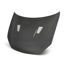 Load image into Gallery viewer, Seibon 10-11 VW Golf GTI 5K/MK6 TM Carbon Fiber Hood w/ Shaved Emblem - HD1011VWGTIB-TM
