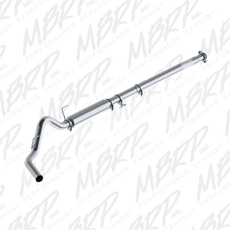 MBRP 2011-2014 Ford F-150 3.5L V6 EcoBoost 4in Cat Back Single Side AL P Series Exhaust - S5248P