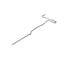 Load image into Gallery viewer, MagnaFlow Cat Back, SS, 2.5in, Street, Single Straight Pass. Polished 4in Tip, 2015 Ford Fusion 2.5L - 19096