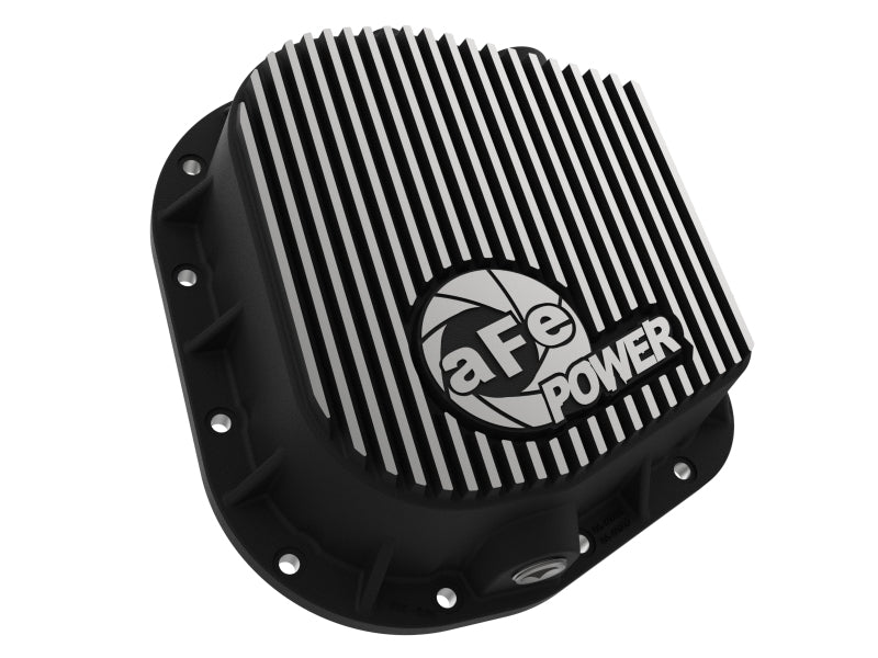 aFe Power Rear Differential Cover (Machined) 12 Bolt 9.75in 11-13 Ford F-150 EcoBoost V6 3.5L (TT) - 46-70152