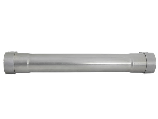 aFe MACH Force-Xp 409 SS Muffler Pipe 2.5in. Inlet/Outlet / 14in. Body / 20in. Length - 49M00035