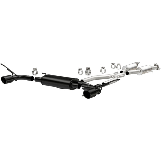 MagnaFlow Cat-Back SS 2.5in Dual Split Rear 4in Black Tip 11-16 Jeep Grand Cherokee 5.7L V8/3.6L V6 - 19216