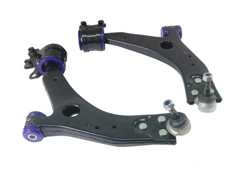 SuperPro 05-11 Ford Focus LS/LT/LV Volvo S40/V50 and C70/18mm Front Lower Control Arm Assembly Kit - TRC1135