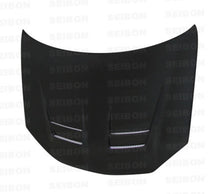 Load image into Gallery viewer, Seibon 06-08 VW GTi Shaved DV Style Carbon Fiber Hood - HD0607VWGTIB-DV