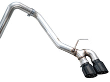 Load image into Gallery viewer, AWE Tuning Exhaust for 4th Gen Toyota Tacoma Dual Diamond Black Tips - 3015-33254