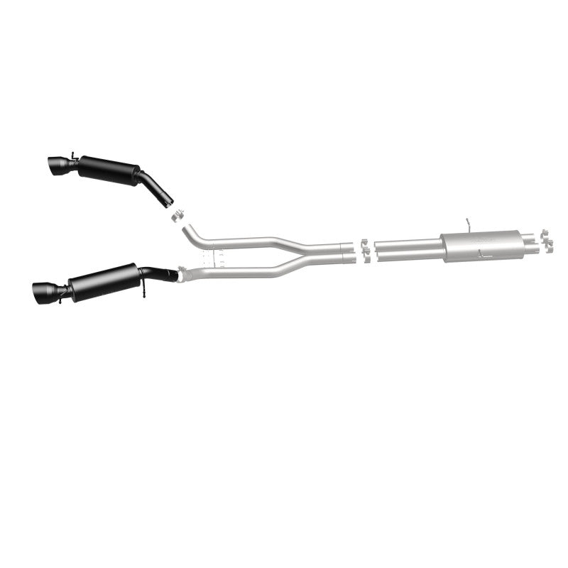 MagnaFlow Cat-Back 15-16 Land Rover Ranger Rover V6 SS 2.5in Dual Split Rear Exit 4.5in Black Tips - 19123
