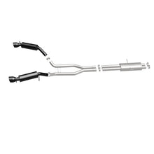 Load image into Gallery viewer, MagnaFlow Cat-Back 15-16 Land Rover Ranger Rover V6 SS 2.5in Dual Split Rear Exit 4.5in Black Tips - 19123