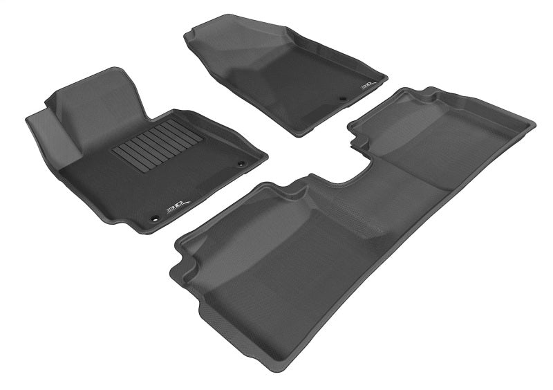 3D MAXpider 14-18 Kia Forte Kagu Black Full Set - L1KA01701509