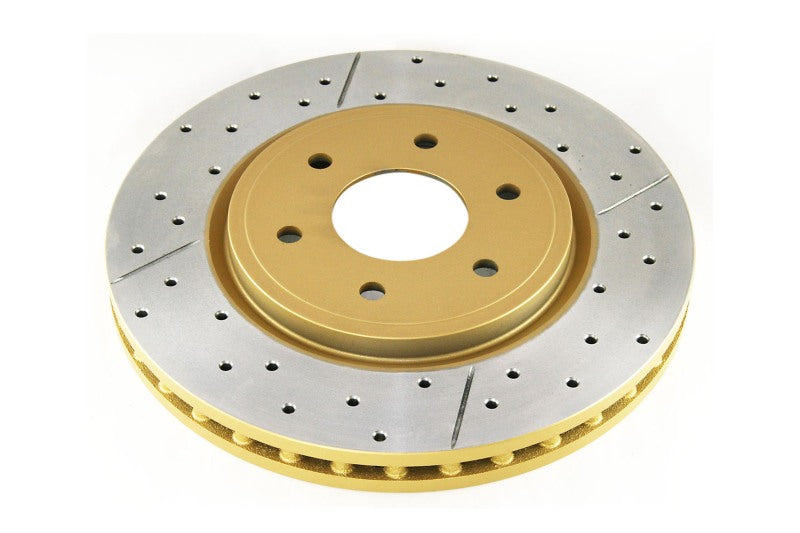 DBA 04-12 Nissan Pathfinder 4.0L Front Drilled & Slotted Street Series Rotor - DBA2310X