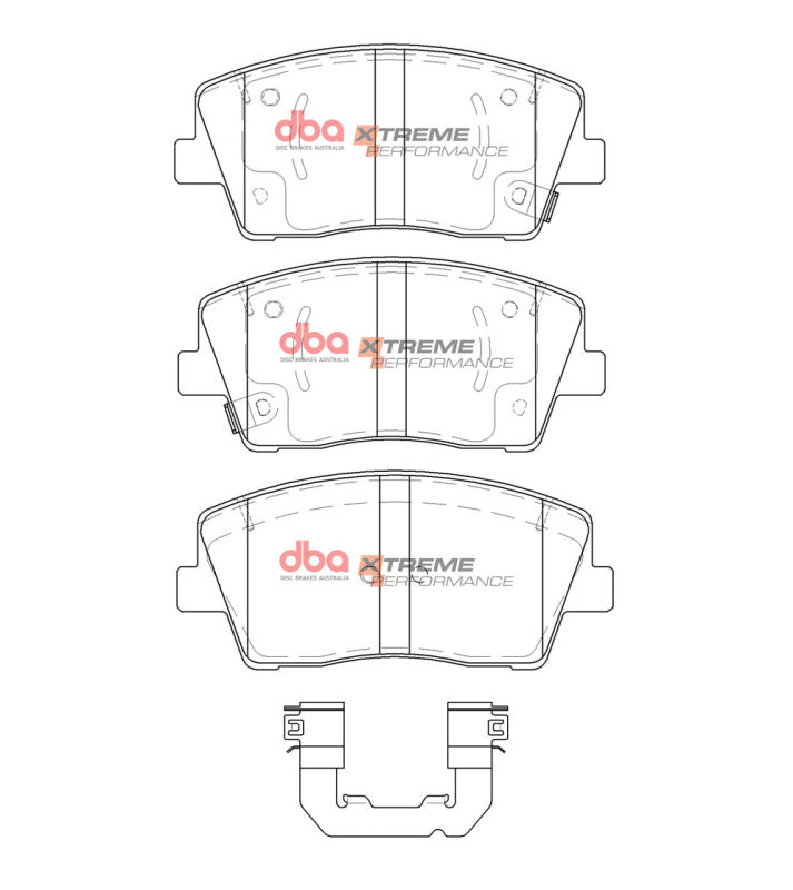 DBA 19-22 Genesis G70 (Excl Brembo Brakes) Front XP Performance Brake Pads - DB15133XP