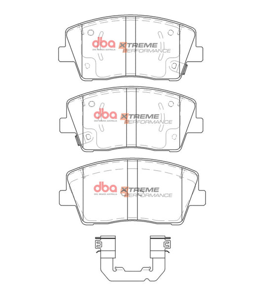DBA 19-22 Genesis G70 (Excl Brembo Brakes) Front XP Performance Brake Pads - DB15133XP