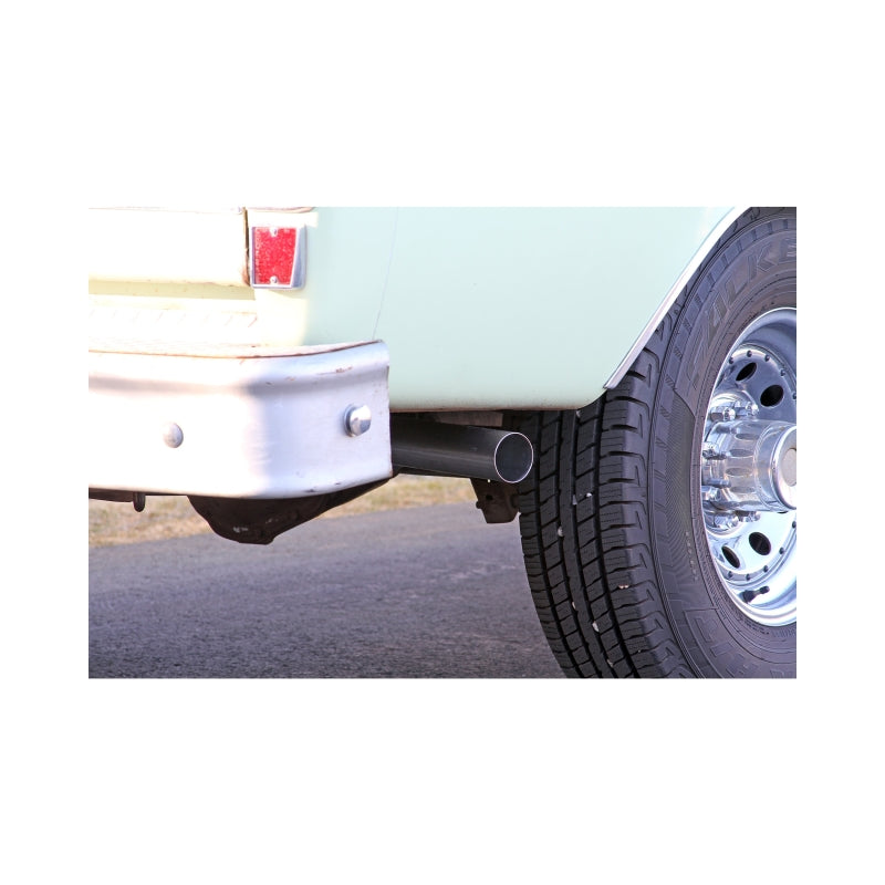 Flowmaster 67-72 Ford F100 American Thunder Cat-Back Exhaust System - (wide Tank) - 817934